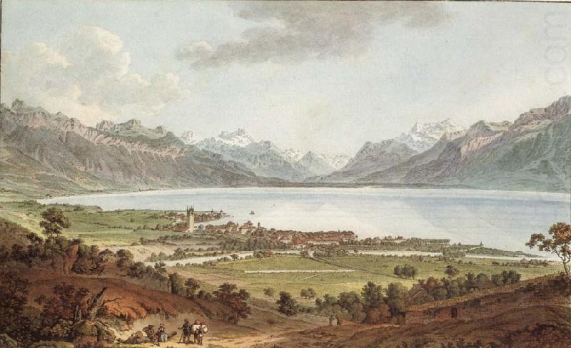 Seen Vevey, Johann Ludwig Aberli